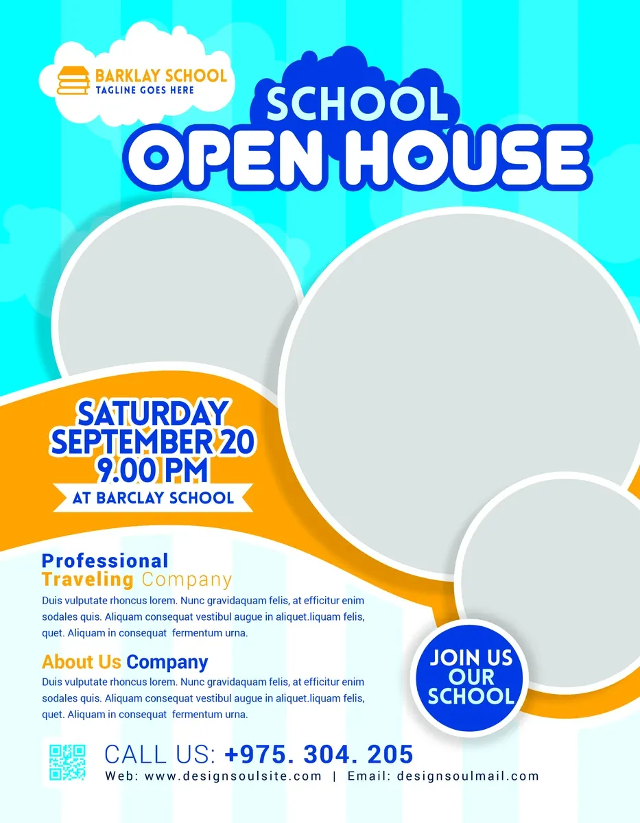 School Flyer 2 — preview 1