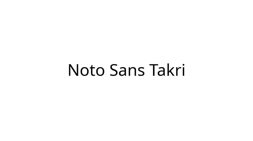 Noto Sans Takri — preview 1