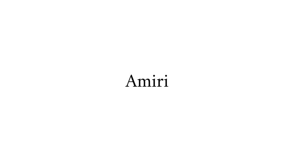 Amiri — preview 1