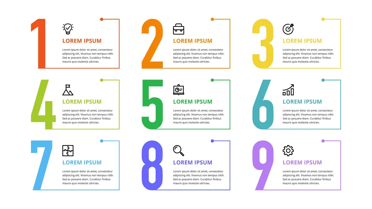 Numbers Business Infographic — preview 1