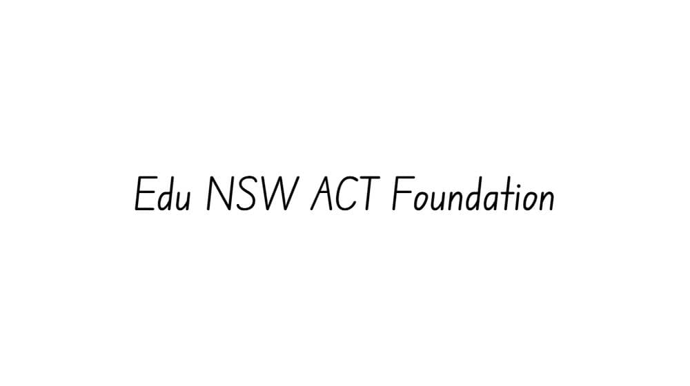 Edu NSW ACT Foundation — preview 1
