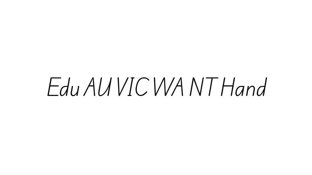 Edu AU VIC WA NT Hand — preview 1