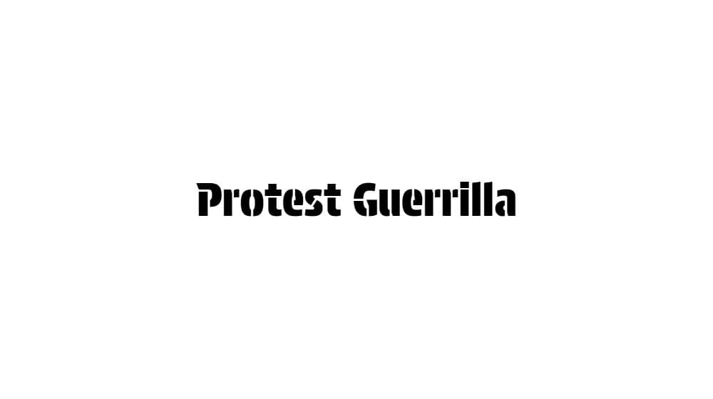 Protest Guerrilla — preview 1