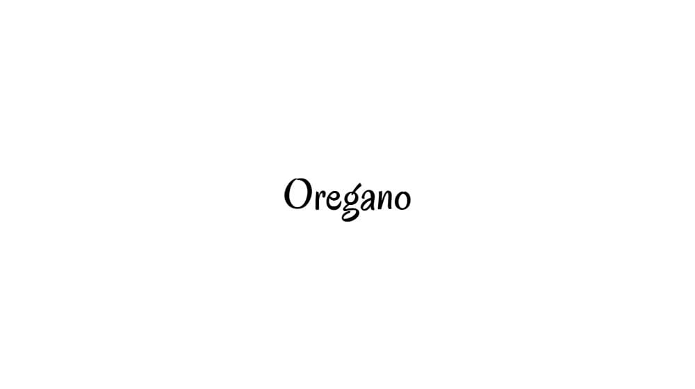 Oregano — preview 1