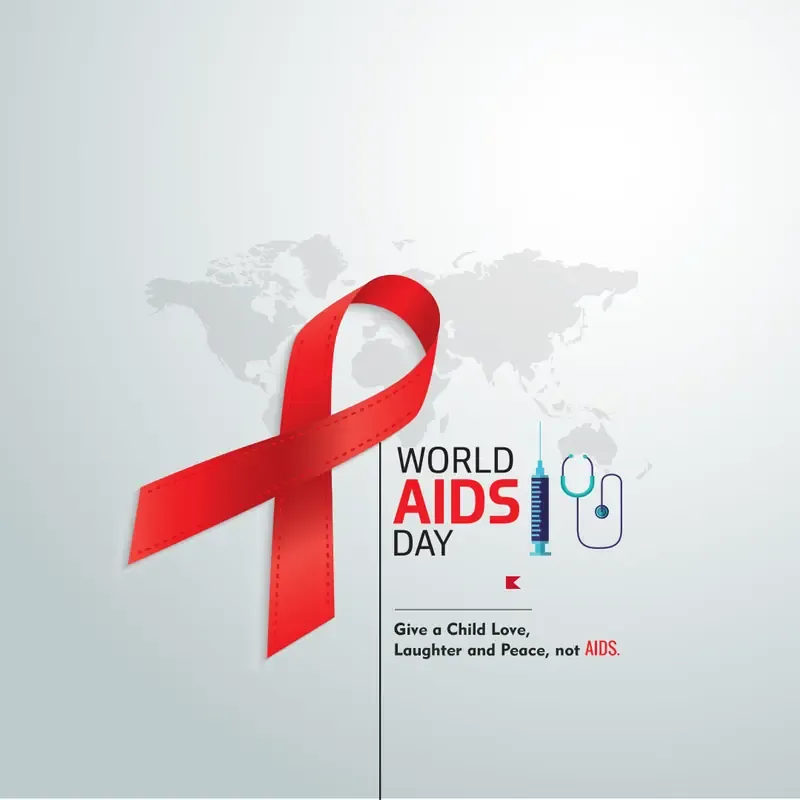 World Aids Day Festive Graphics & Social Media Kit — preview 1