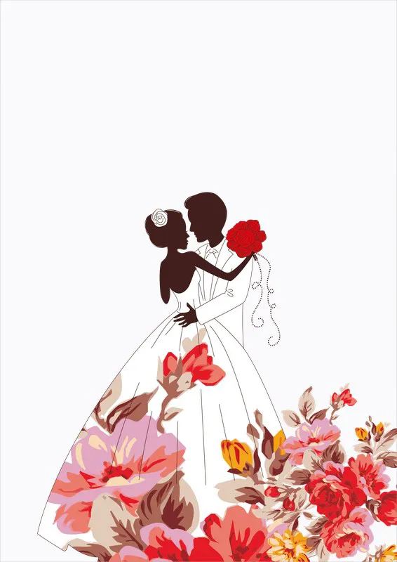 Handcrafted Botanical Rose & Eucalyptus Floral Wreath Clipart with Sunset Glowing Sky & Beachfront Silk Canopies — preview 1