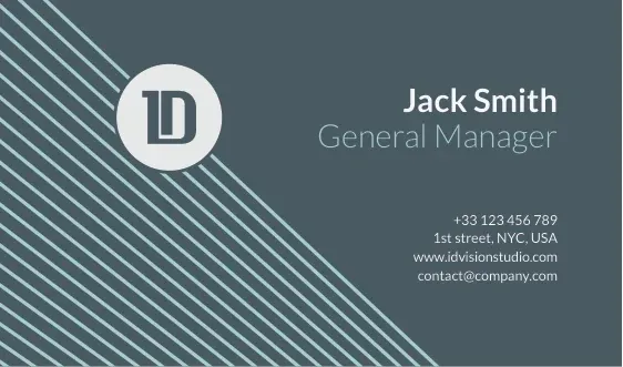 Stationery Corporate Identity 006 - Business Card — preview 1