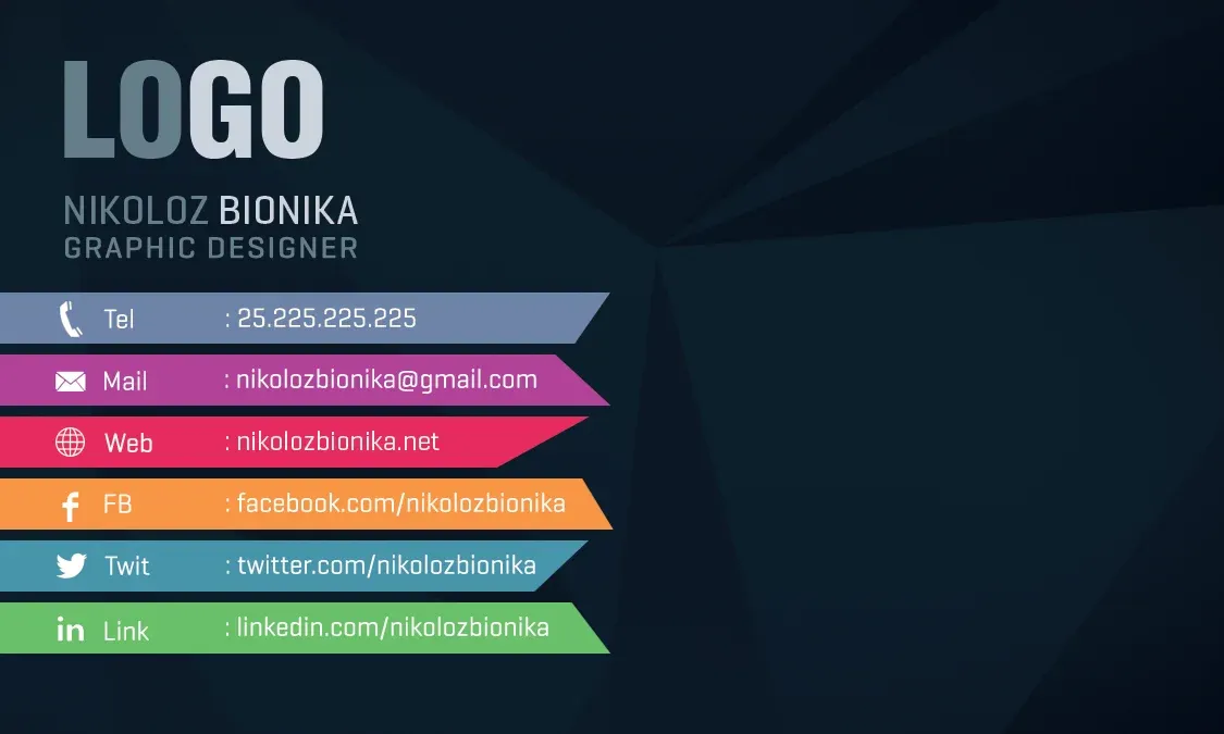 Colorlines Business Card — preview 1