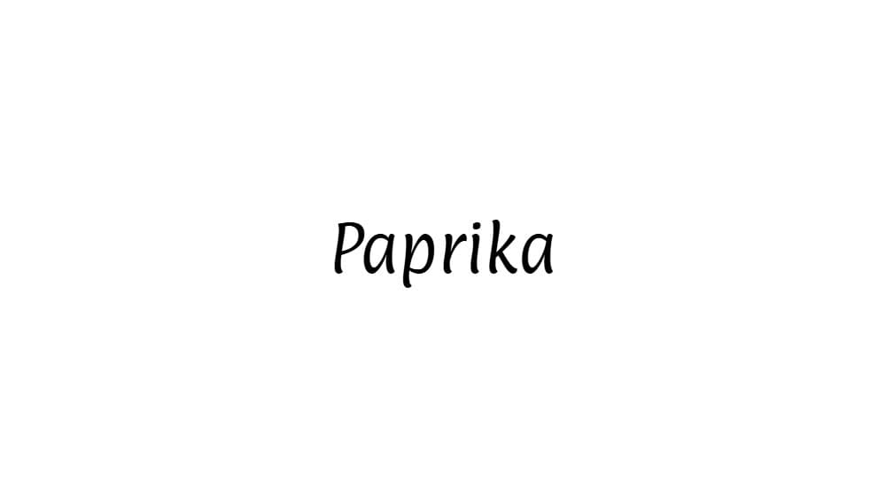 Paprika — preview 1