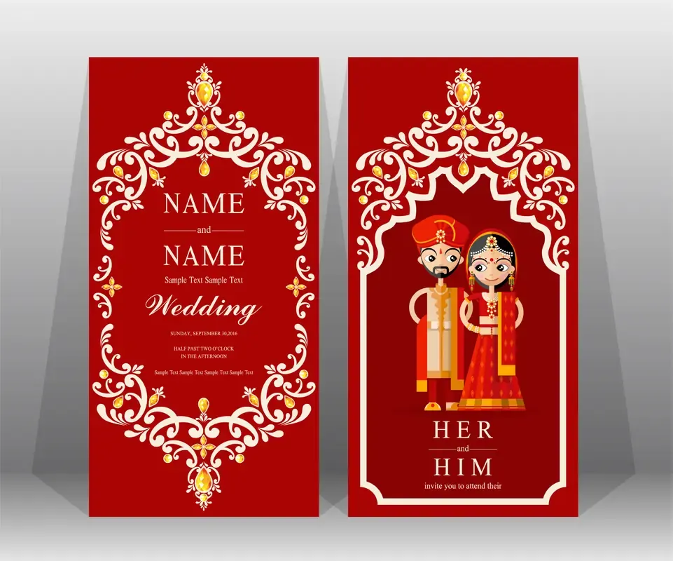 Wedding Invitation Card Templates (21) — preview 1