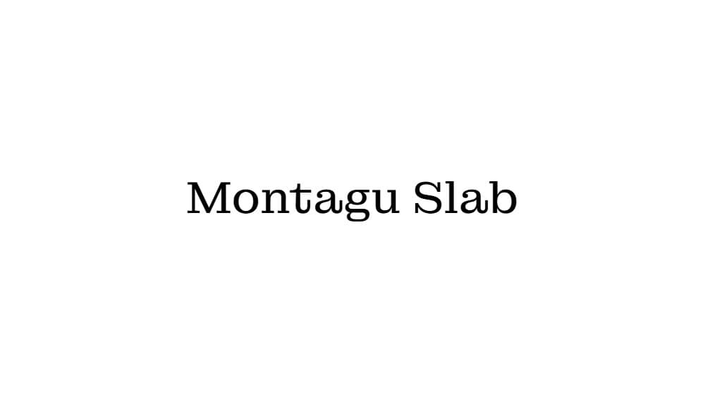 Montagu Slab — preview 1