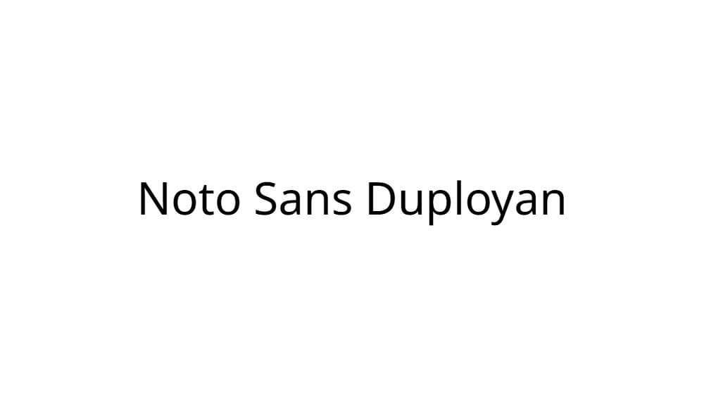 Noto Sans Duployan — preview 1