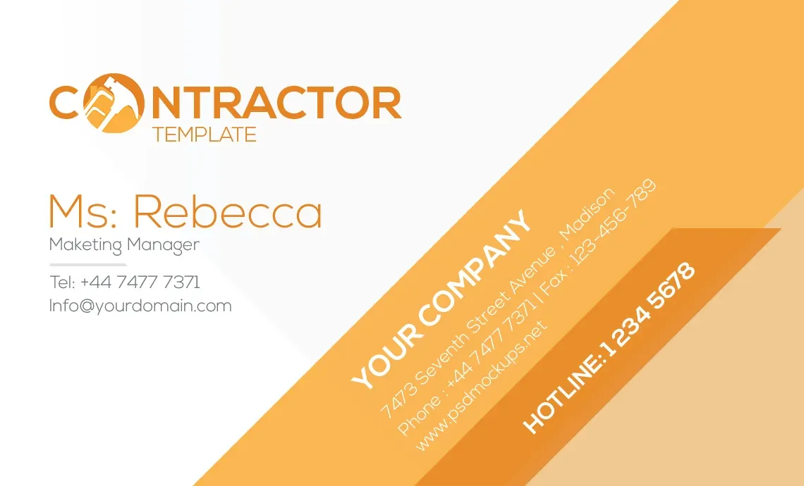 Contractor Set Templates — preview 1