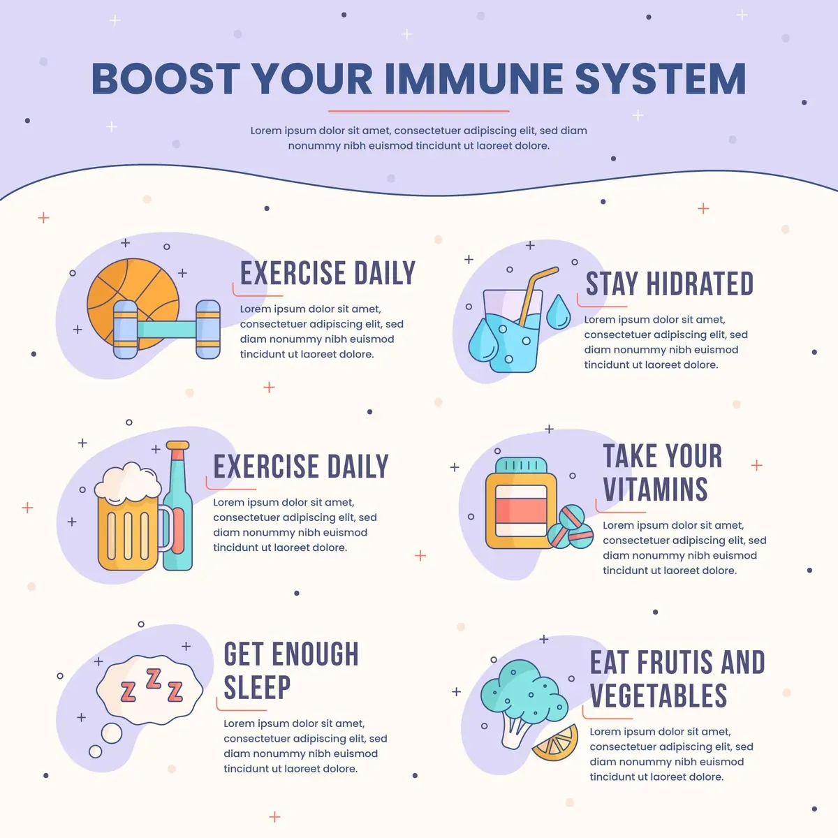 Boost Immune Infographic — preview 1
