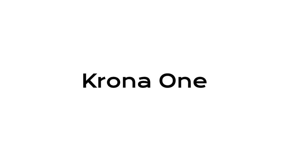 Krona One — preview 1
