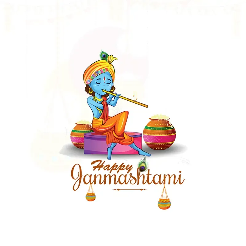 Krishna Janmashtami Festive Graphics & Social Media Kit — preview 1