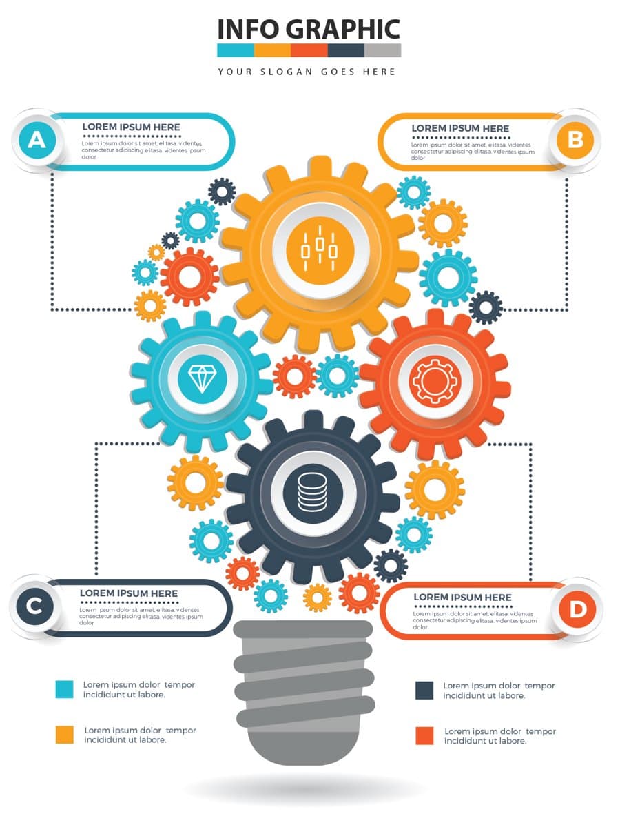 Light Blue Infographic — preview 1