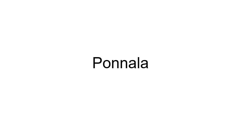 Ponnala — preview 1