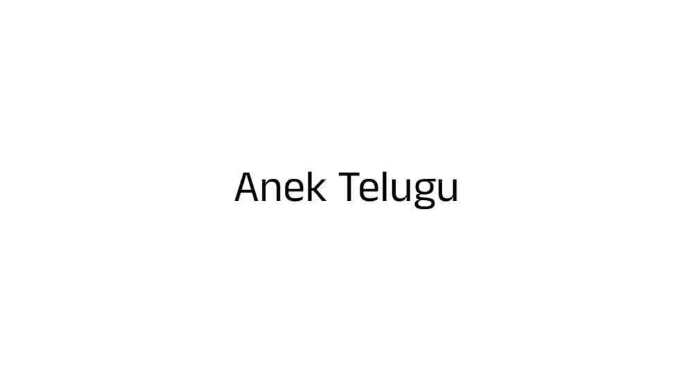 Anek Telugu — preview 1