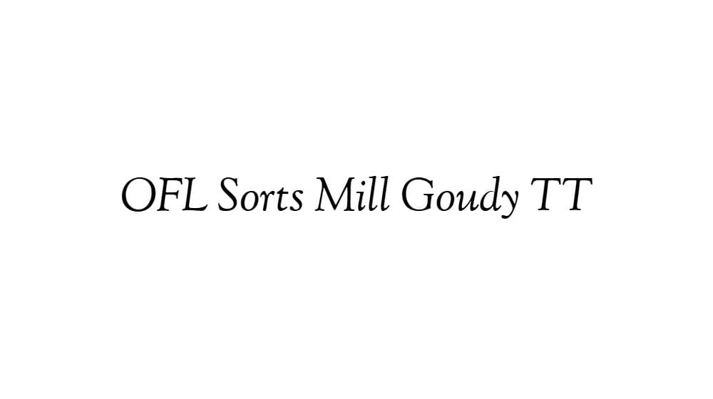 OFL Sorts Mill Goudy TT — preview 1