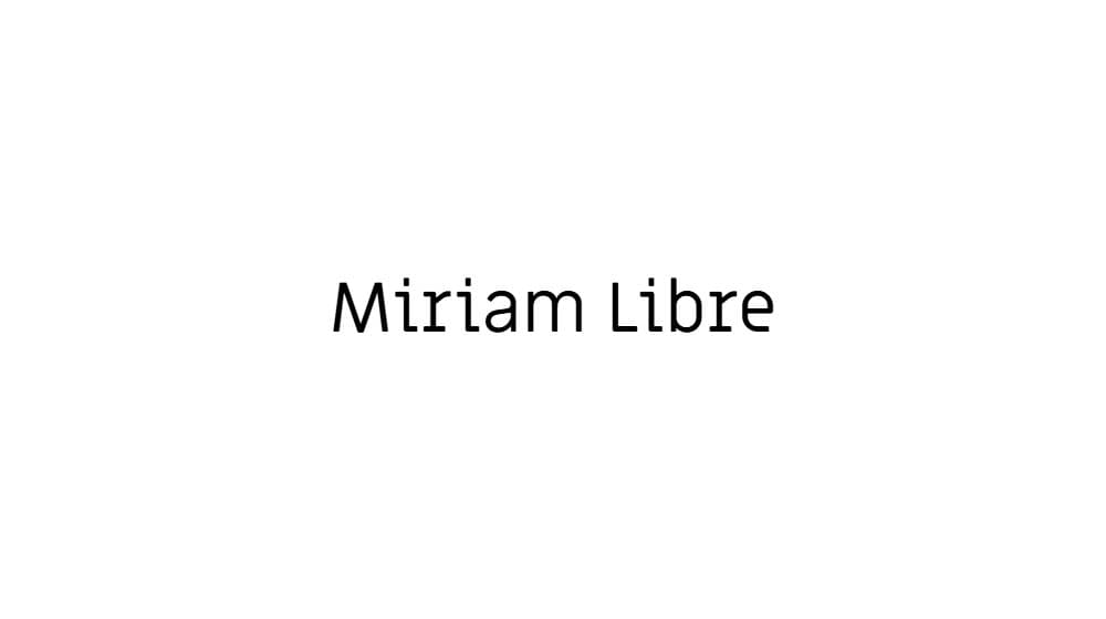 Miriam Libre — preview 1