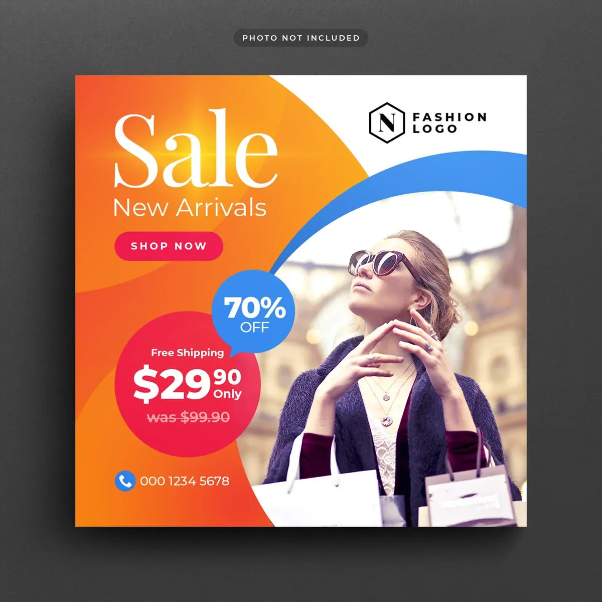Special Offer Sale Post Banner Template — preview 1