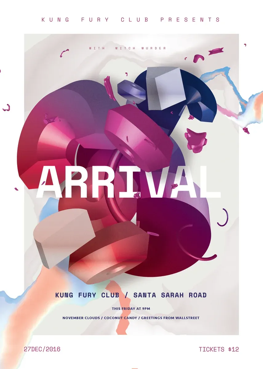 Arrival Poster Flyer — preview 1