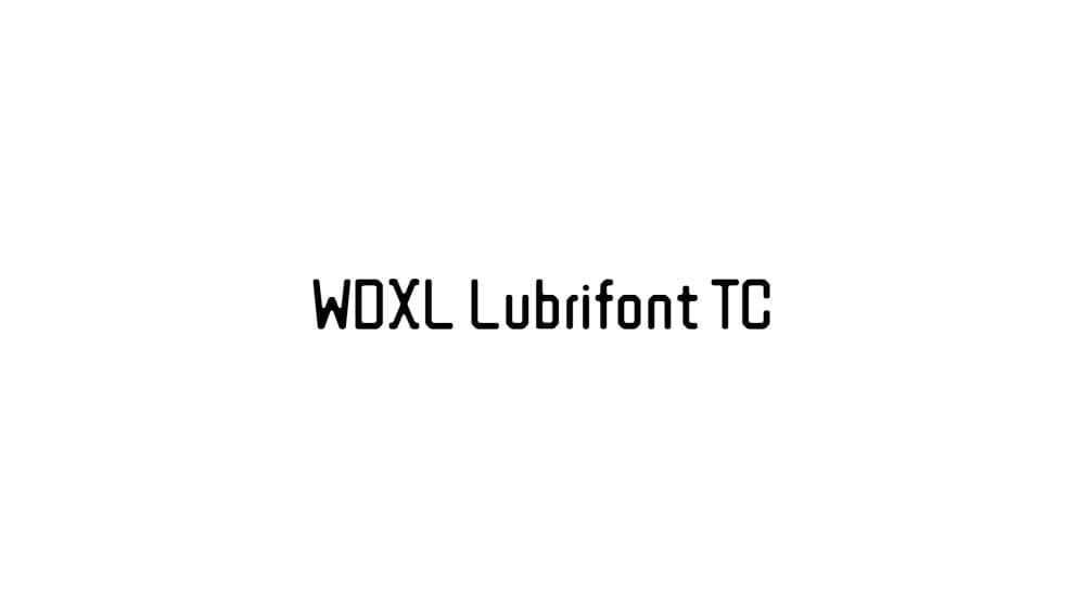 WDXL Lubrifont TC — preview 1