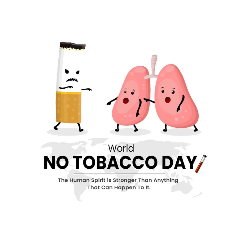 World No Tobacco Day Festive Graphics & Social Media Kit — preview 1