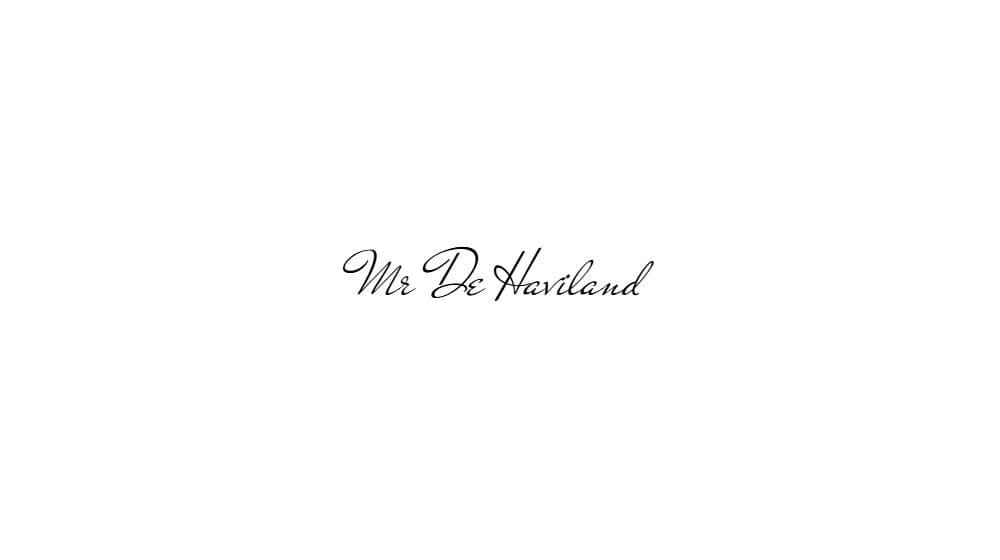 Mr De Haviland — preview 1