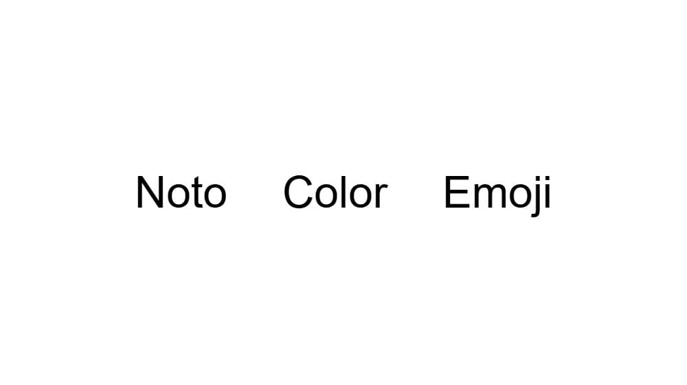 Noto Color Emoji — preview 1