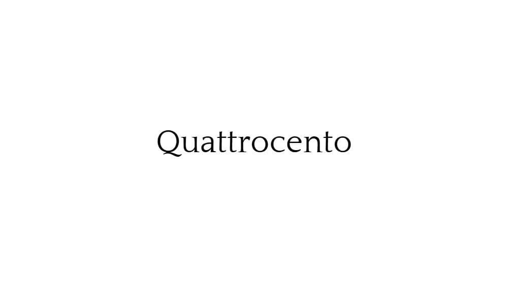 Quattrocento — preview 1