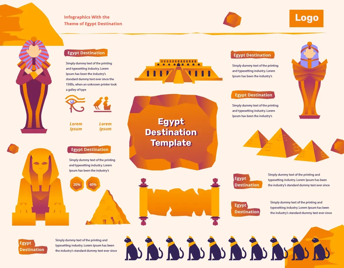 Travel Guide Infographic — preview 1