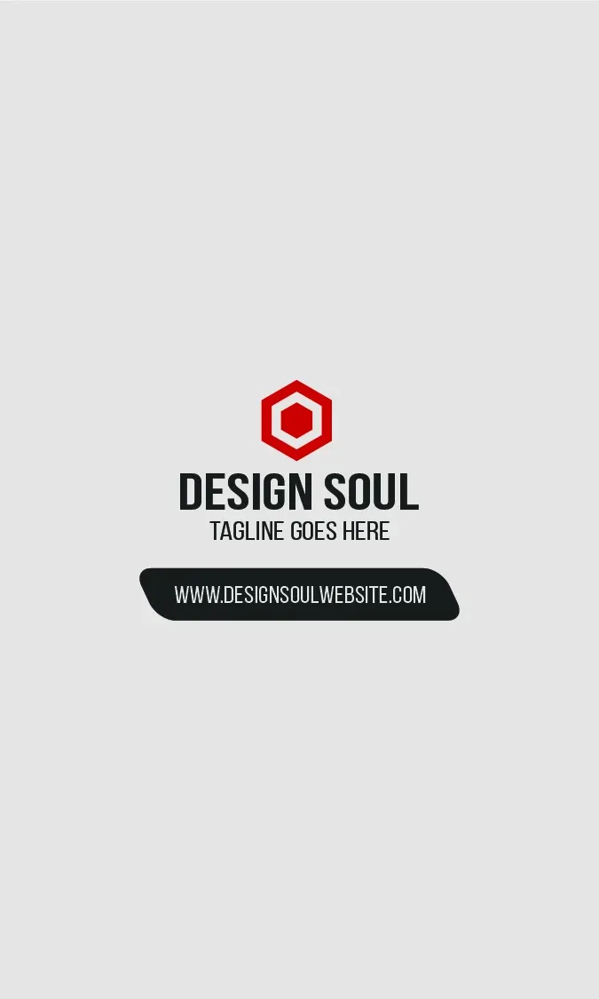 Modern Corporate Business Card - (Front) — preview 1