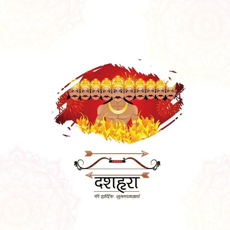 Dussehra (Vijayadashami) Festive Graphics & Social Media Kit — preview 1