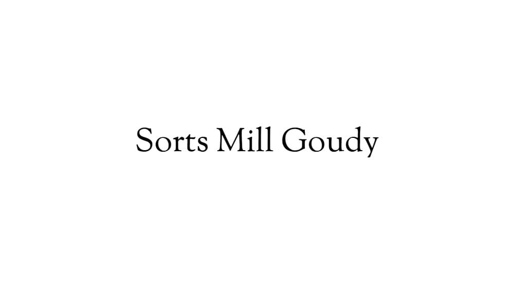 Sorts Mill Goudy — preview 1