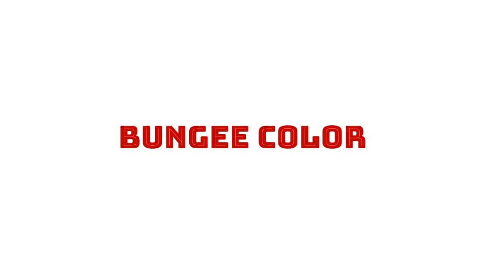 Bungee Color — preview 1