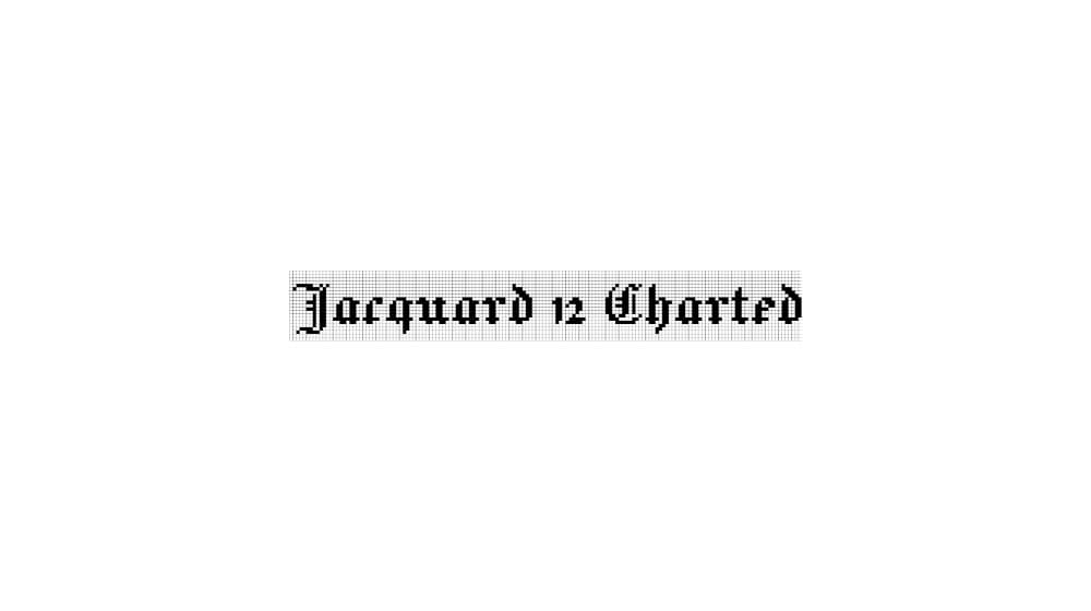Jacquard 12 Charted — preview 1
