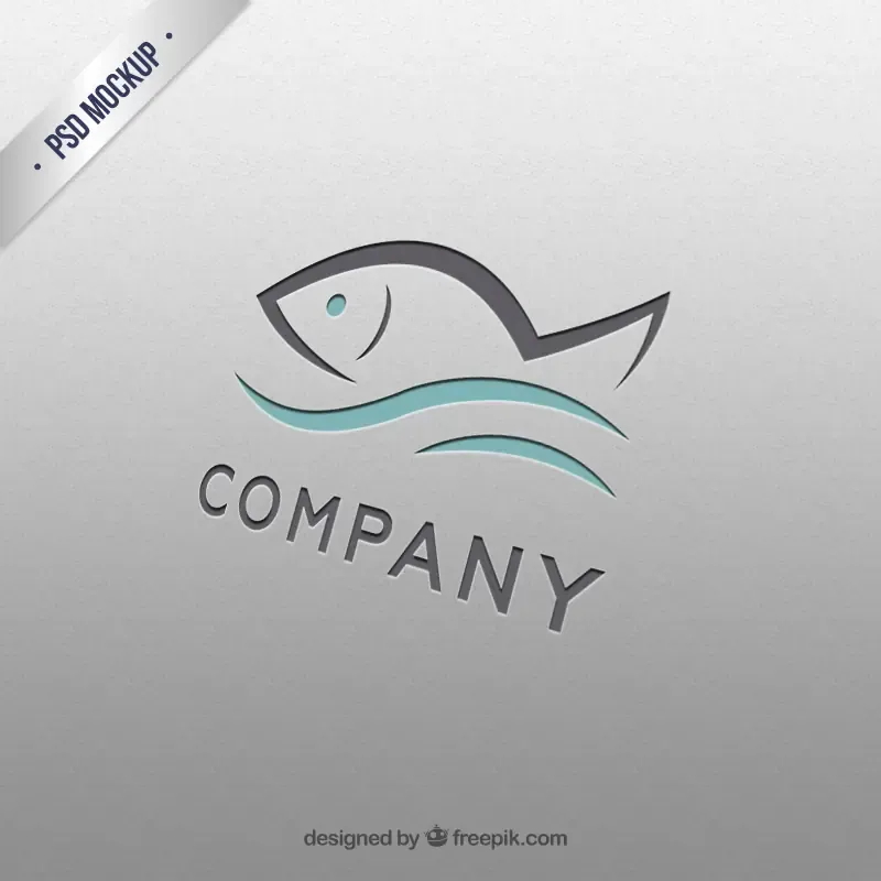 Plantilla Logo Pez — preview 1