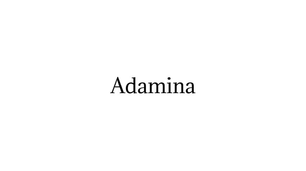 Adamina — preview 1