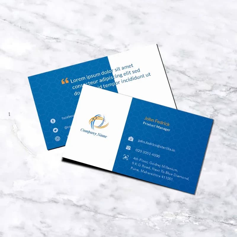Modern Business Card — preview 1