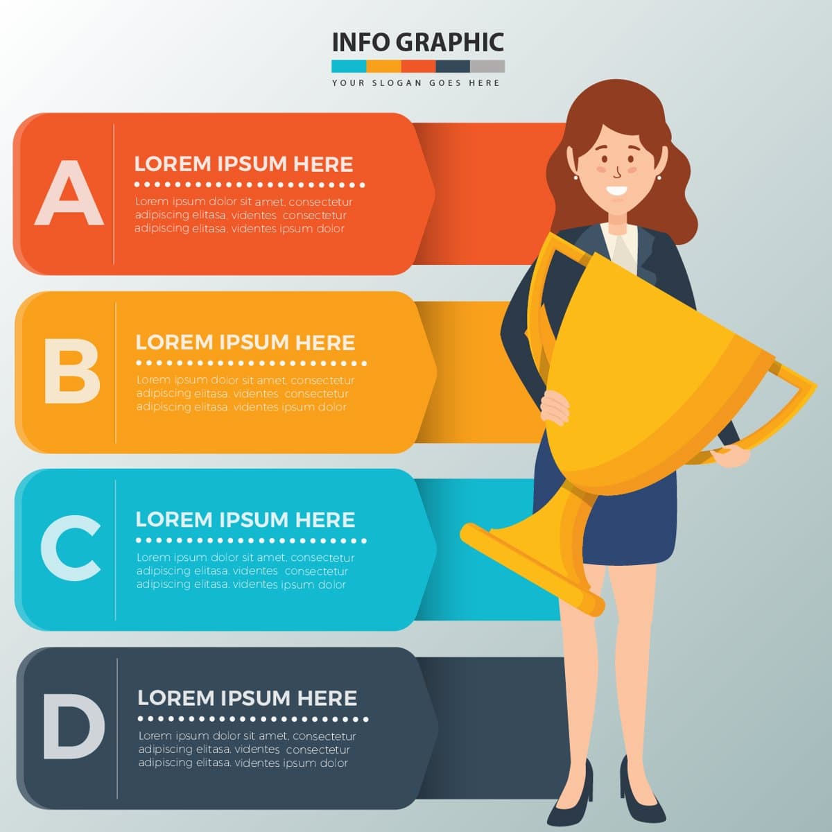 Woman Infographic — preview 1