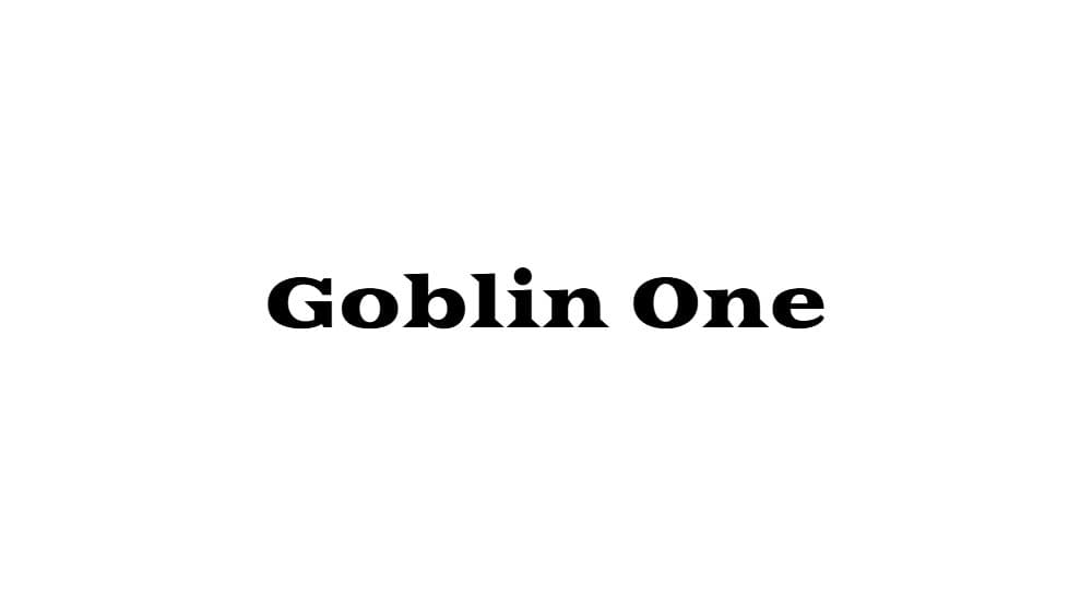 Goblin One — preview 1
