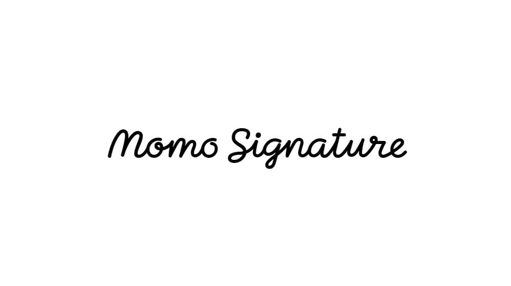 Momo Signature — preview 1