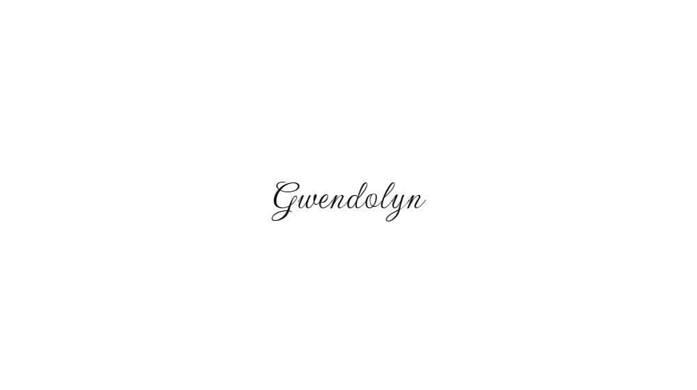 Gwendolyn — preview 1