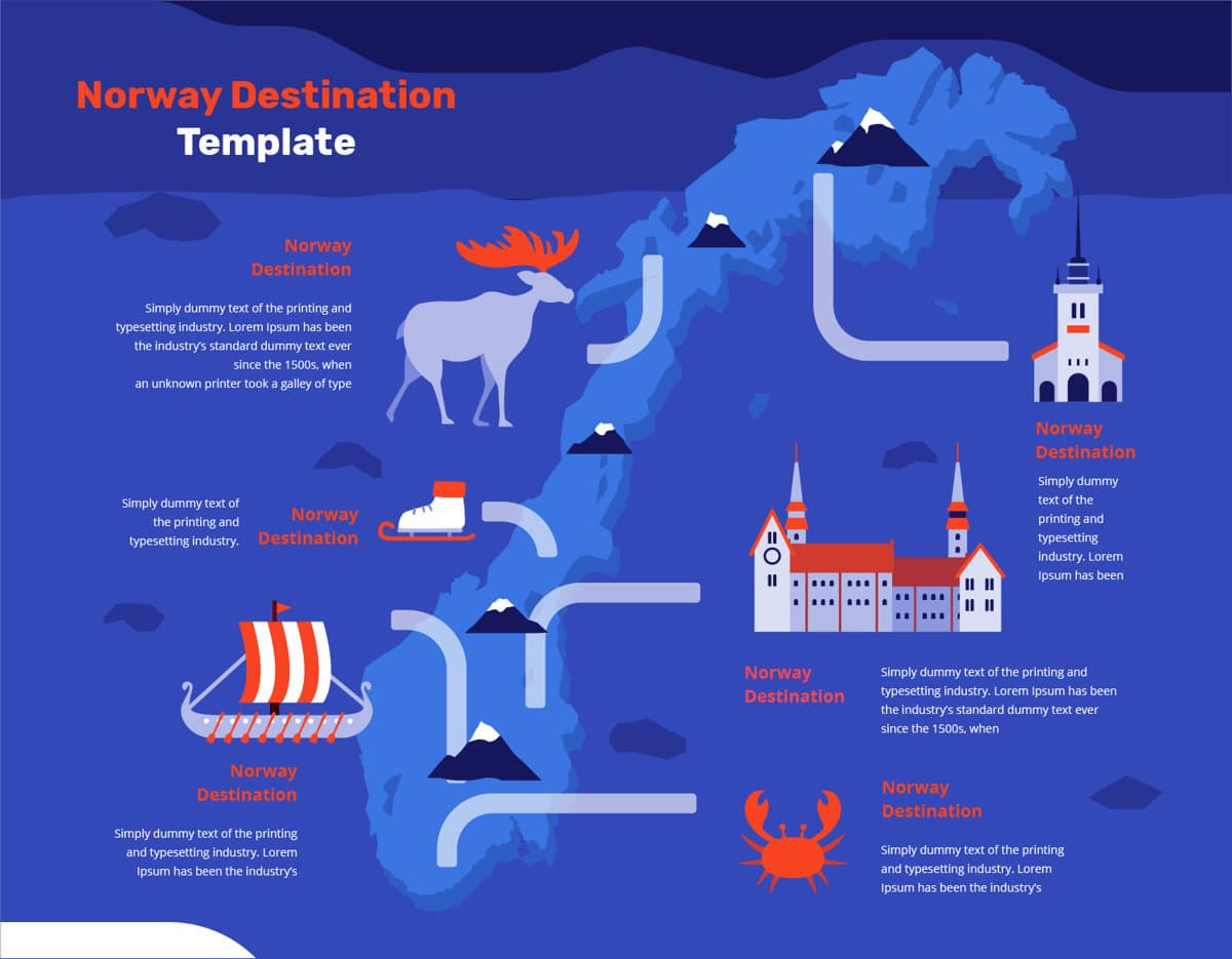 Travel Guide Infographic — preview 1
