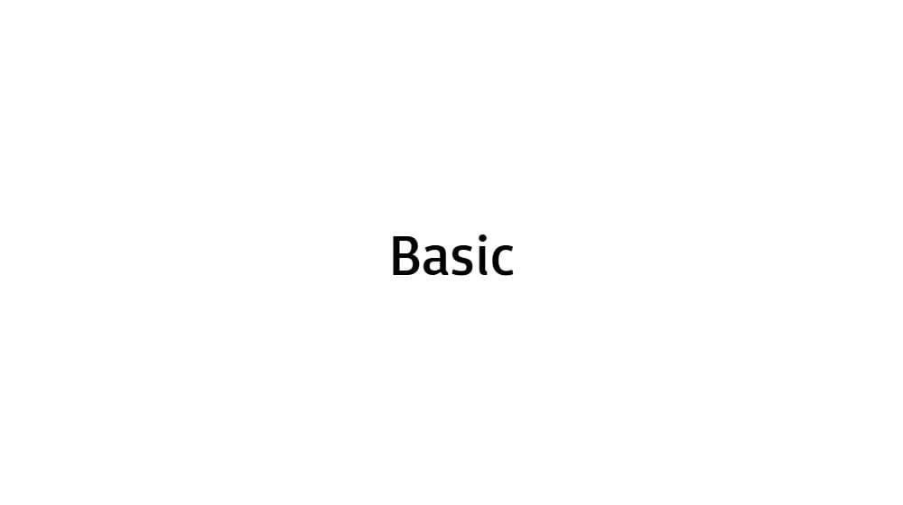 Basic — preview 1
