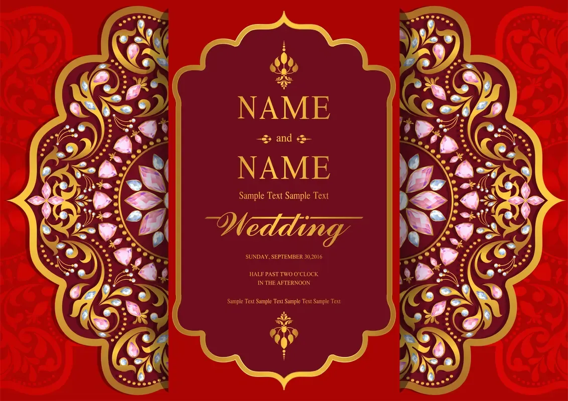 Wedding Invitation Card Templates (9) — preview 1