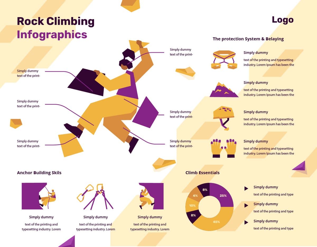 Sport Rock Infographic — preview 1