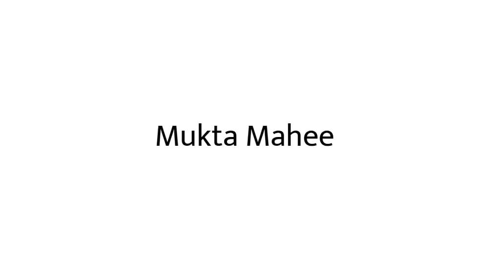 Mukta Mahee — preview 1